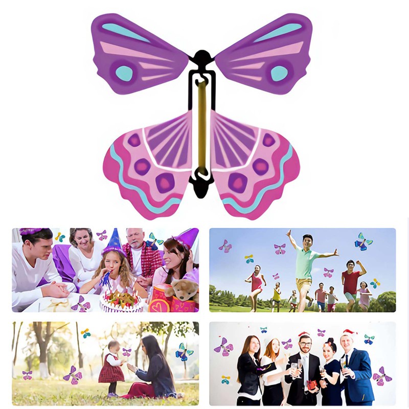 Đồ Chơi Bướm Bay Bằng Cao Su Cho Bé