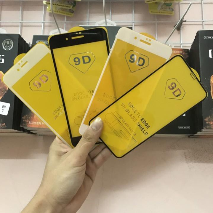 [HOT] CƯỜNG LỰC FULL MÀN 9D CÁC DÒNG IPHONE 6,7,8,X, XS, XR, 11, 11 PRO MAX, XS MAX, iphone 12 (Hình thật)