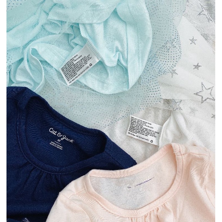 Đầm/Váy bé gái thun phối chân váy voan xuất xịn