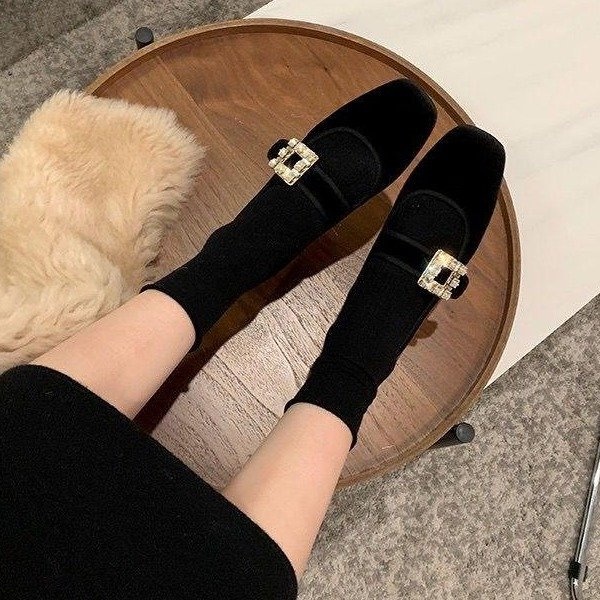 Giày búp bê XIELUAIZTA đế bằng xinh xắn thời trang dành cho nữ big size