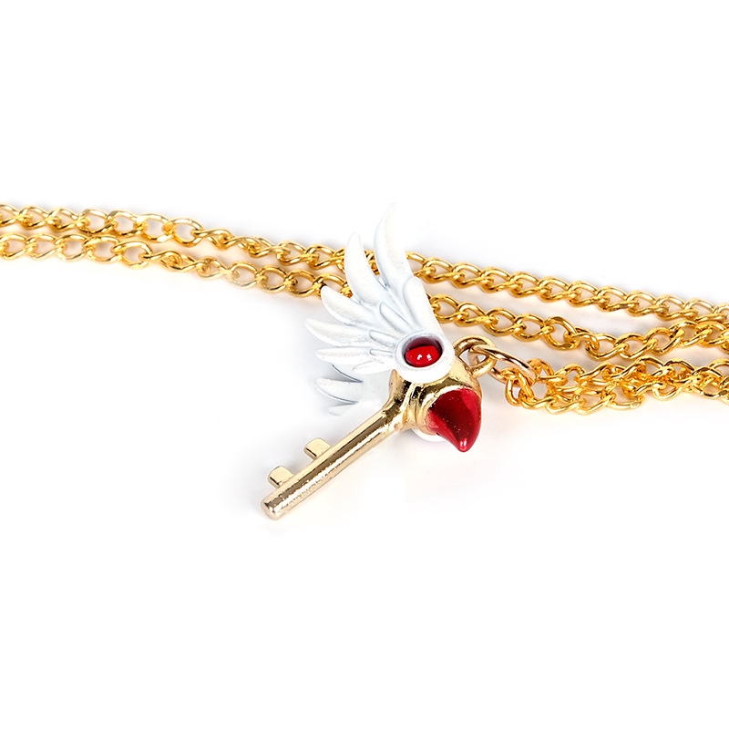 Móc khóa kiểu dáng thủ lĩnh thẻ bài Sakura độc đáo