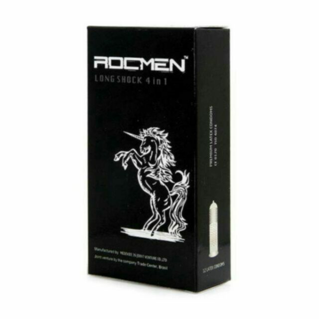 Bao cao su Rocmen 4 in 1 Hộp 12 chiếc