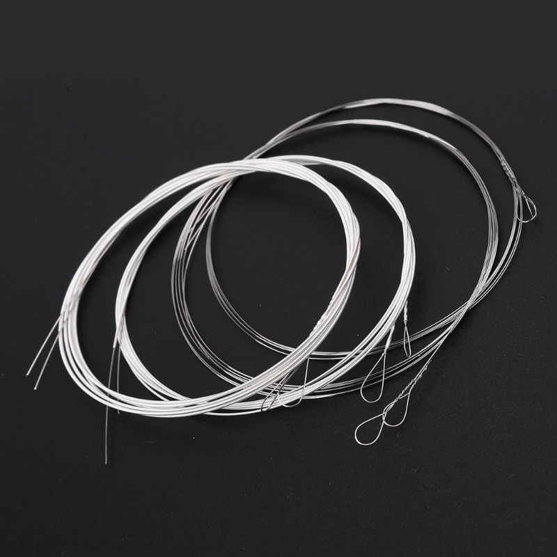 Bộ 8 Dây Đàn Mandolin Bằng Thép Không Gỉ Bền Bỉ Chất Lượng Cao M100