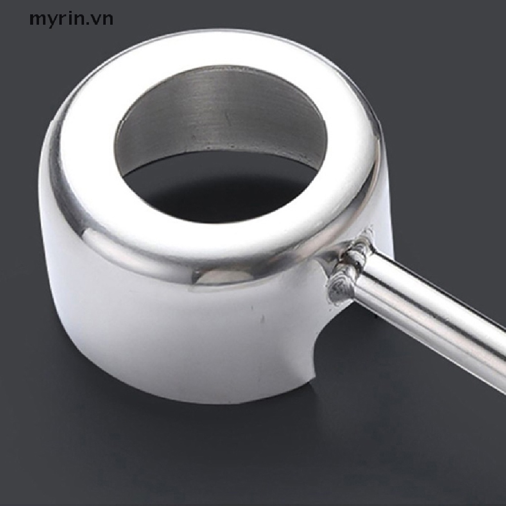 Búa Inox Cán Cao Su Dùng Để Mở Thịt Dừa Tiện Lợi