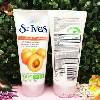 SỮA RỬA MẶT TẨY DA CHẾT ST.IVES