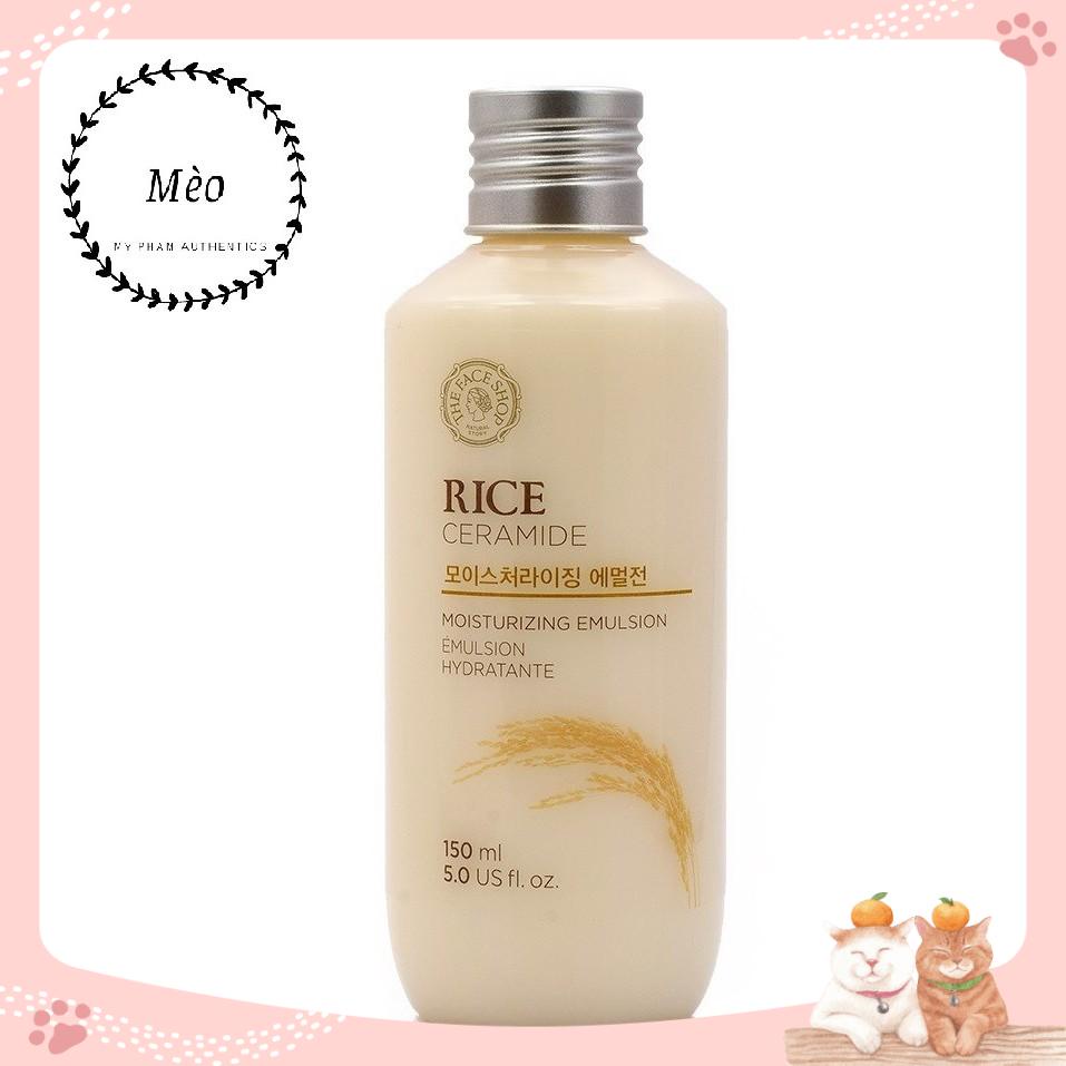 Nước Hoa Hồng Gạo The Face Shop Rice Ceramide Moisture Toner