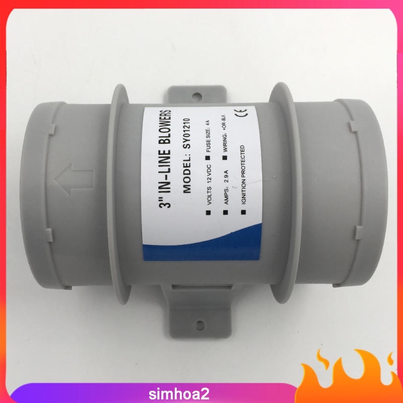 Máy thổi gió màu trắng 3" 12V | BigBuy360 - bigbuy360.vn