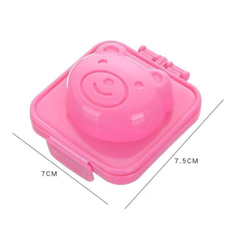 Khuôn cơm bento ăn dặm cho bé tạo hình cơm trứng bánh kiểu nhật hình dễ thương