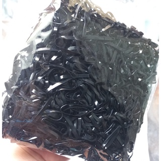 (Đen 05 Size Trung) Thun chun cột tóc cho bé gái người lớn