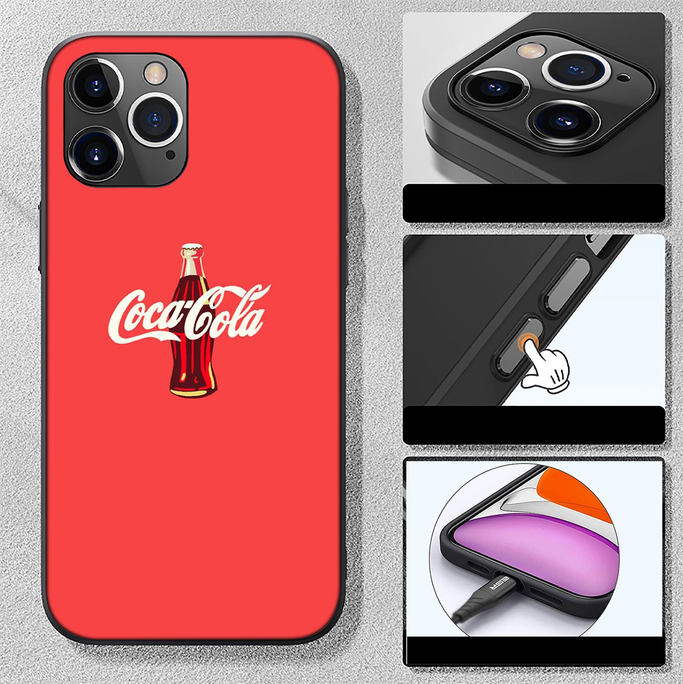 Huawei P30 Pro Lite Y6 Y7 Y9 Prime 2019 2018 Y9Prime Casing Soft Silicone Coca Cola Coke S Phone Case