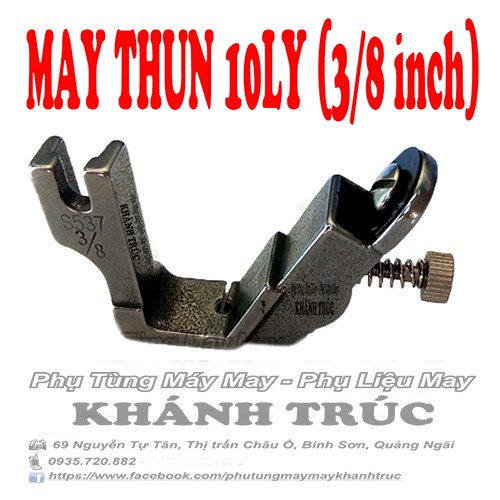 [ Thun từ 3ly đến 12ly] Chân vịt vô thun S537 máy may 1kim công nghiệp