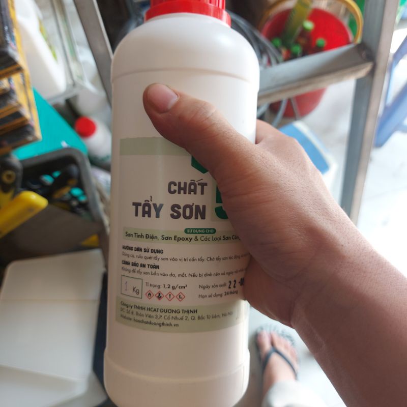 tẩy sơn tĩnh điện