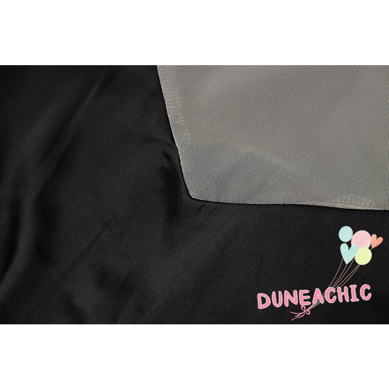 DUNEA Đầm Hở Lưng PhốI Ren Hoa GợI CảM Cho Nữ