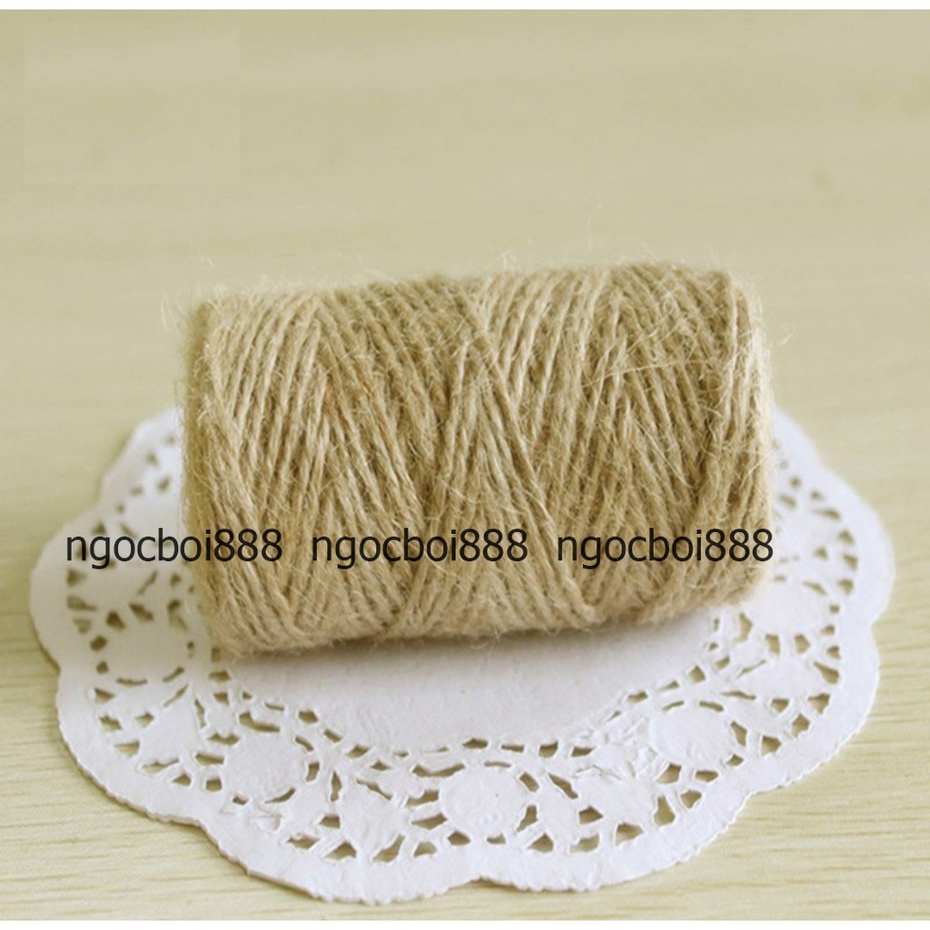 Phụ Kiện Dây Cói Trang Trí Handmade