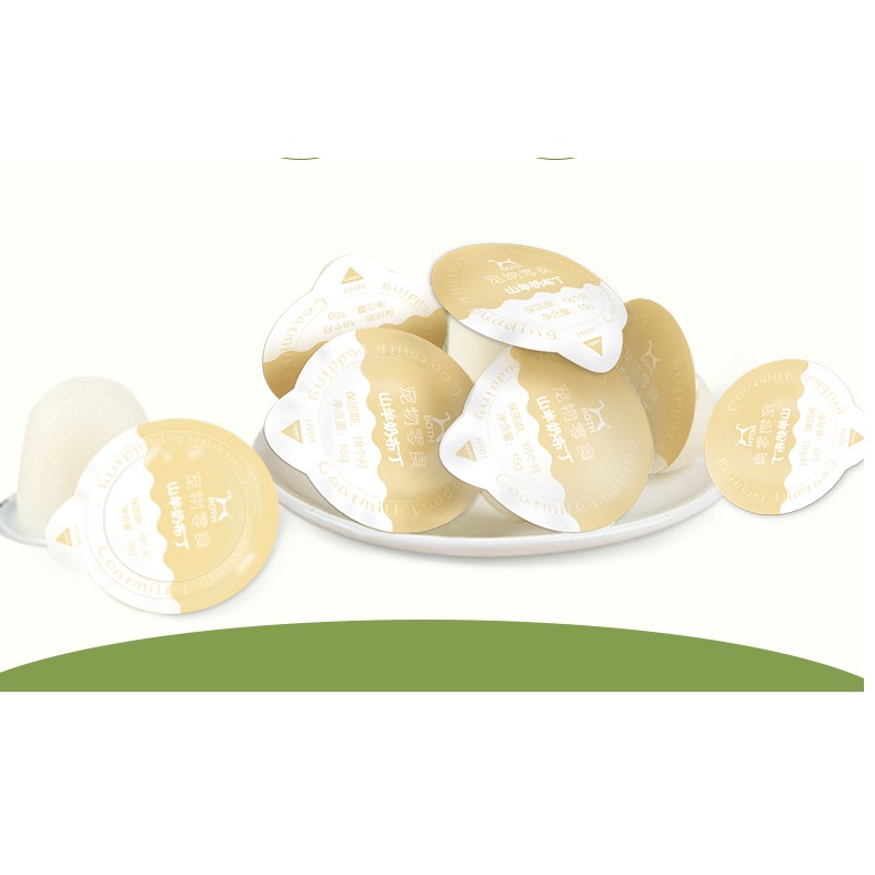 Hộp Pudding Sữa Dê Cho Chó Mèo 750g (50 viên)