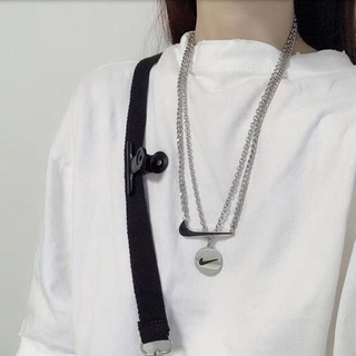 Dây Chuyền Mặt Hình Logo NIKE Phong Cách Năng Động Thời Trang Cho Nam Và Nữ