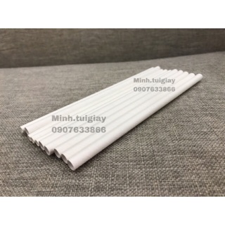 Ống Hút Giấy / Paper Straws 100 cái