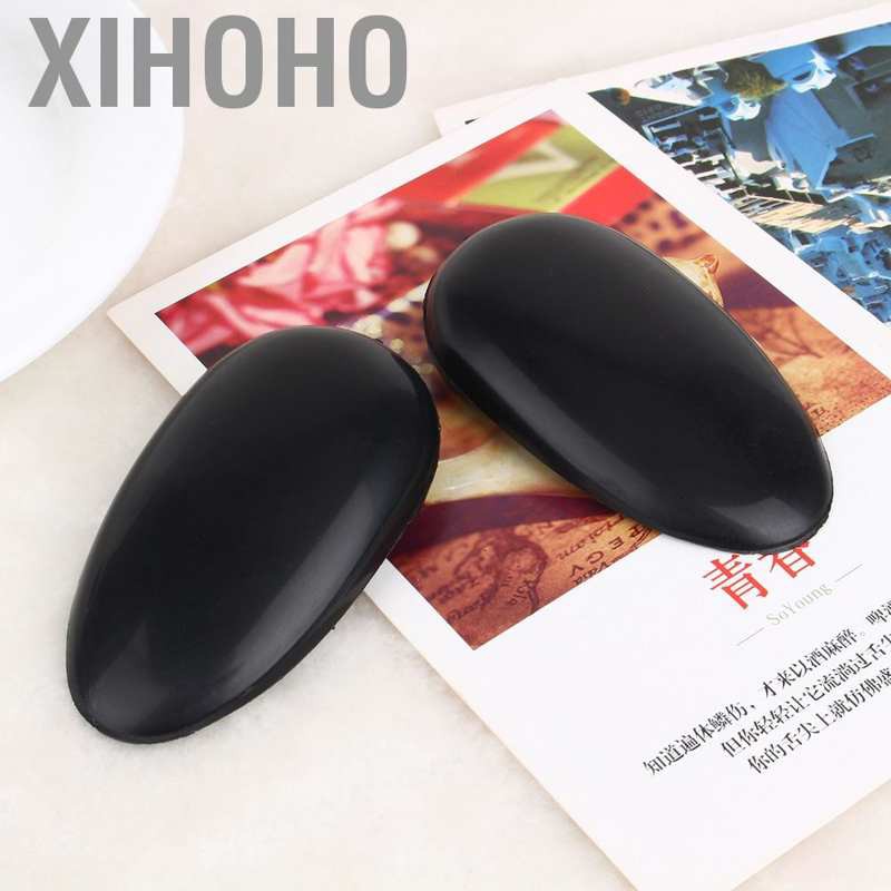 Xihoho 2/pcs pair Salon exclusive hair dyed black earmuffs Hot Oil essential good helper Care Rubber Hairdressing Tools 