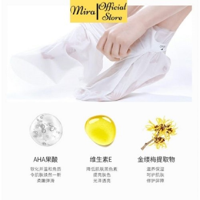 Mask Mặt Nạ dưỡng da Chân cấp ẩm và Tẩy Tế Bào Chết YASS - MIRAA SHOP