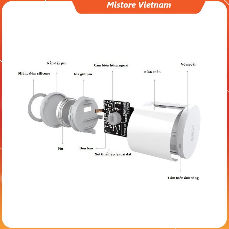 Cảm Biến Chuyển Động thông minh Xiaomi Aqara RTCGQ11LM hỗ trợ Apple HomeKit