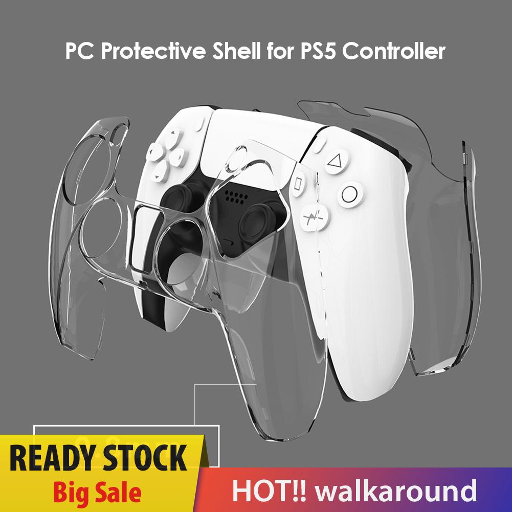 Vỏ Pc Trong Suốt Bảo Vệ Tay Cầm Chơi Game Ps5