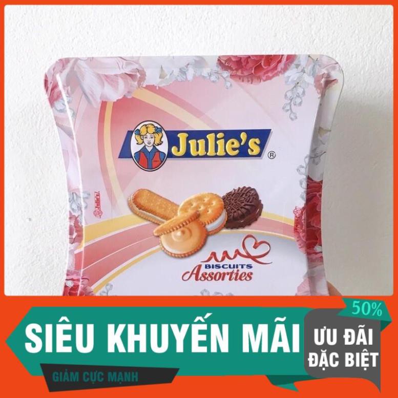 Hàng nhật - [ XSale sôc  ] Bánh Quy Bơ Tổng Hợp Julie's Malaysia 204g