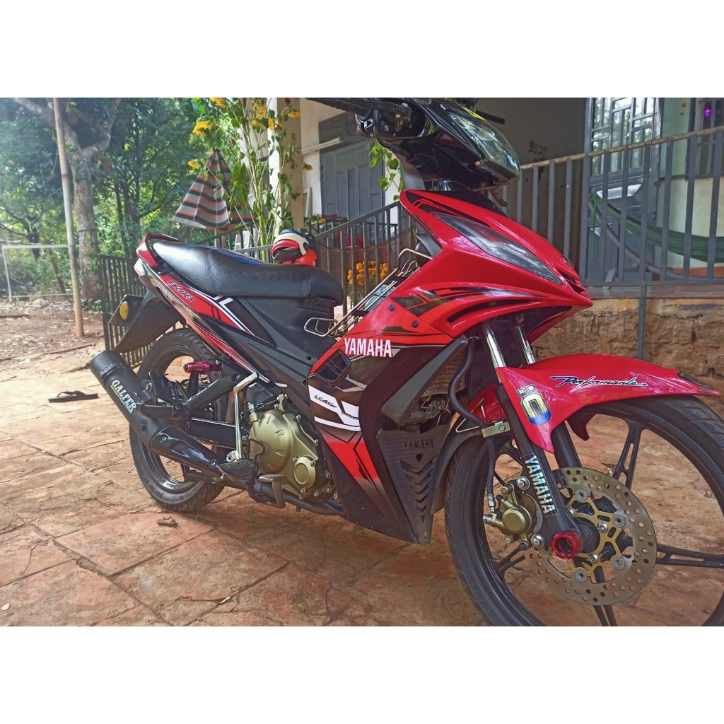 tem exciter 2010 Yamaha đỏ đen cao cấp