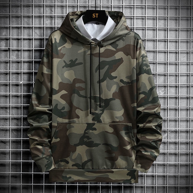 Áo hoodie Dài Tay Họa Tiết Rằn Ri Thời Trang Dành Cho Cả Nam Và Nữ