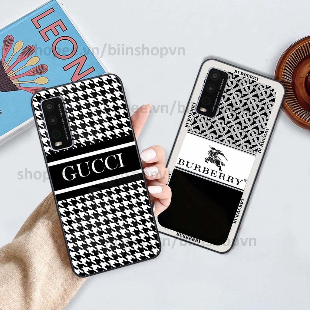 Ốp Vivo Y20 in hình các thương hiệu nổi tiếng siêu đẹp, thời trang cá tính