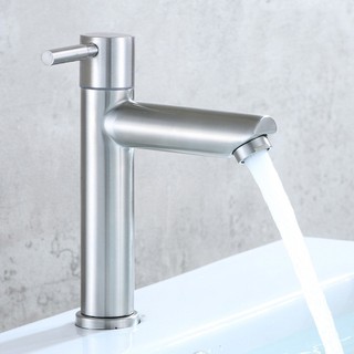 vòi lavabo lạnh inox 304