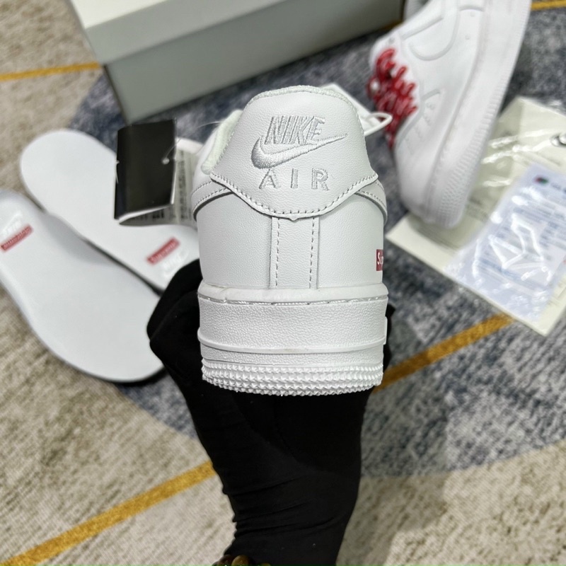 GIÀY AF1 WHITE LOW X SUPRME LAI AU
