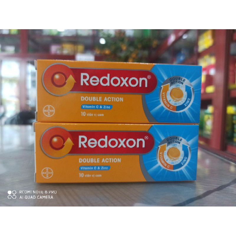 REDOXON- viên sủi bổ sung Vitamin C ( Tuýp 10 viên)