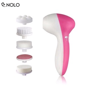 Máy rửa mặt, massage mặt 5 đầu AE8782