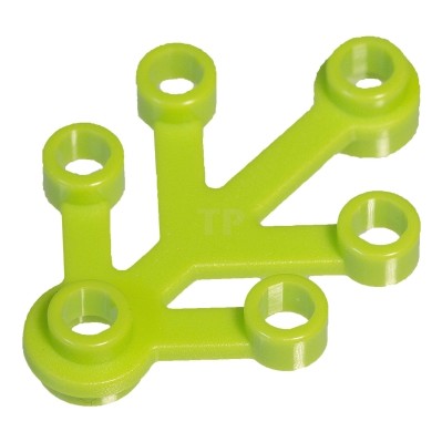 Phụ Kiện LEGO Lá Cây 4x3 Màu Vàng Chanh ID 6268818 2423