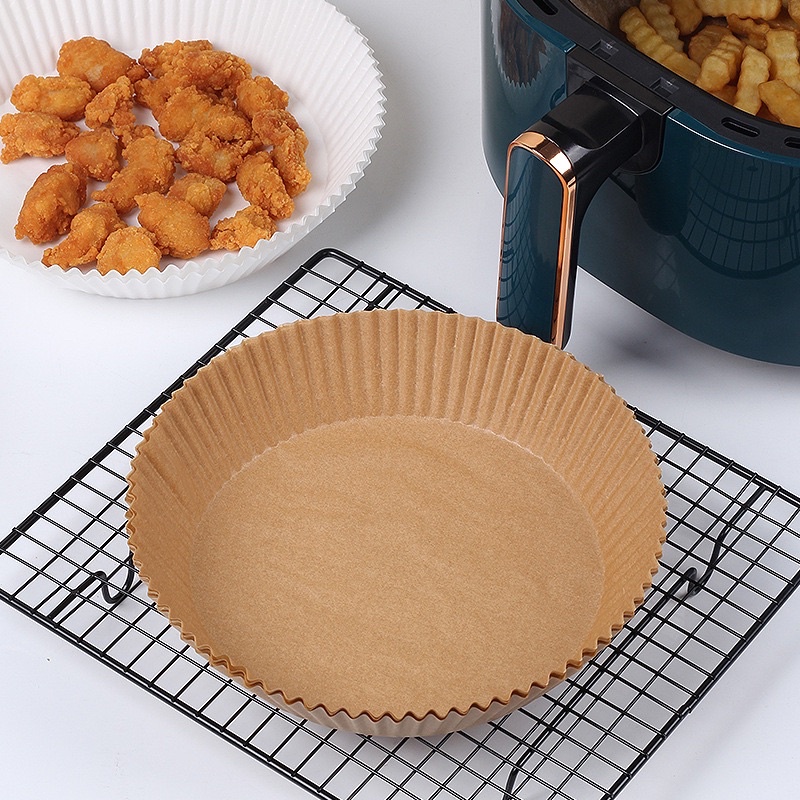 [Xả Kho] Giấy nến thấm dầu dạng khay tròn cho nồi chiên không dầu