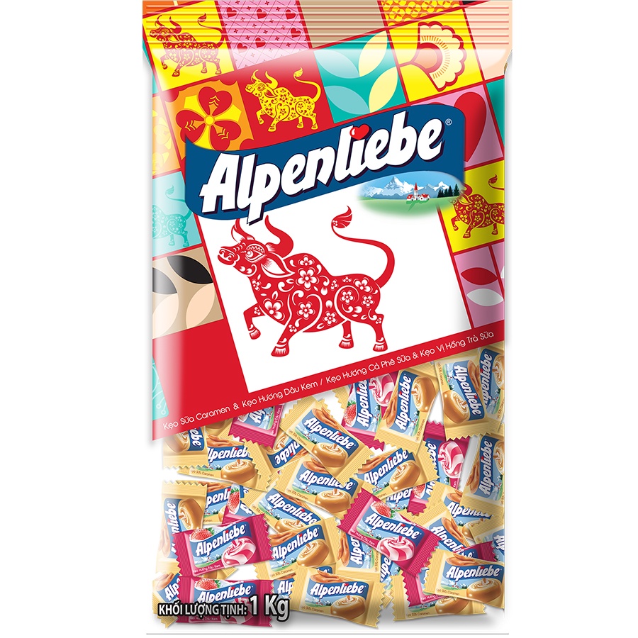 [MỚI NHẤT] Kẹo Alpenlibe gói viên rời 110 viên.