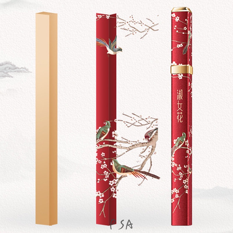 (Hàng Mới Về) Bút Kẻ Mắt Nước Lâu Trôi Không Thấm Nước Chống Nhòe Thiết Kế Vỏ Họa Tiết Chim Hạc Trắng Cổ Điển | BigBuy360 - bigbuy360.vn