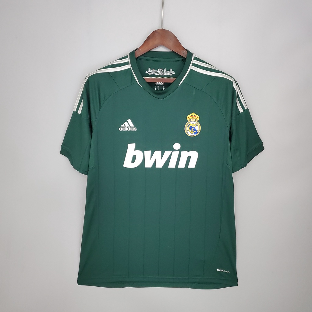 Áo Thun In Logo Real Madrid 12 / 13 Phong Cách Cổ Điển Cho Nam Và Nữ