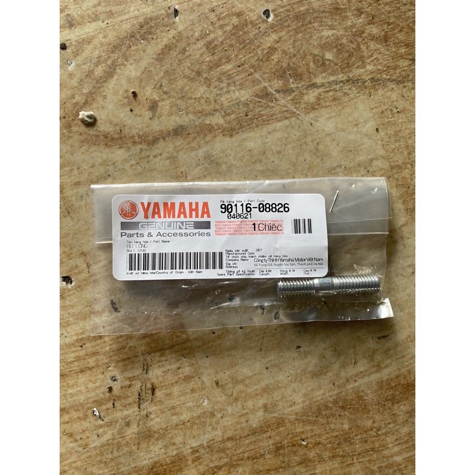 Ốc củ nhông nhiều loại xe yamaha ex135,ex150,r15,mt15,FZ,...zin chính hãng