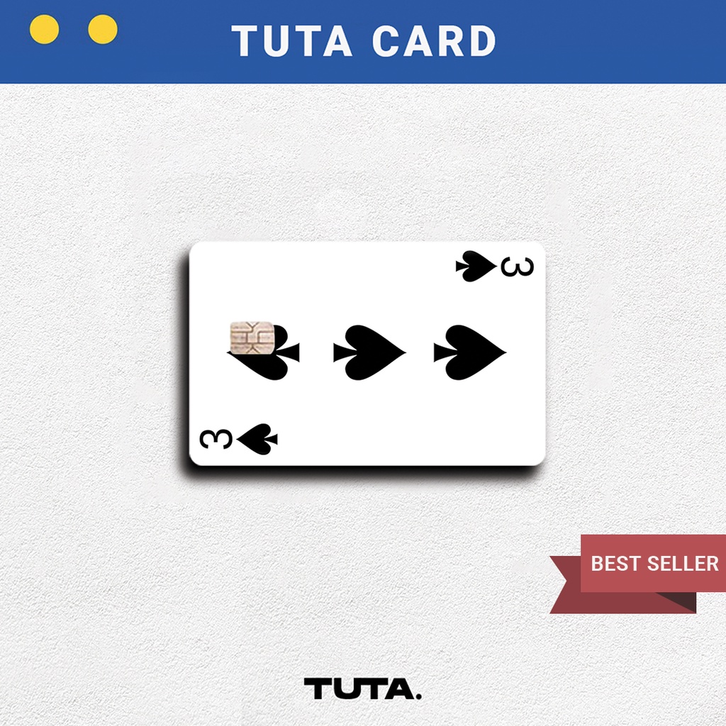 Miếng dán, skin, sticker thẻ ATM, ngân hàng, thẻ xe, thẻ chung cư   | TUTA CARDS