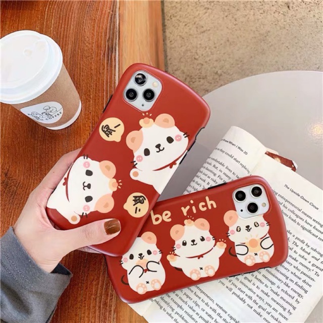 Ốp lưng iphone, ốp đôi Chuột Be Rich