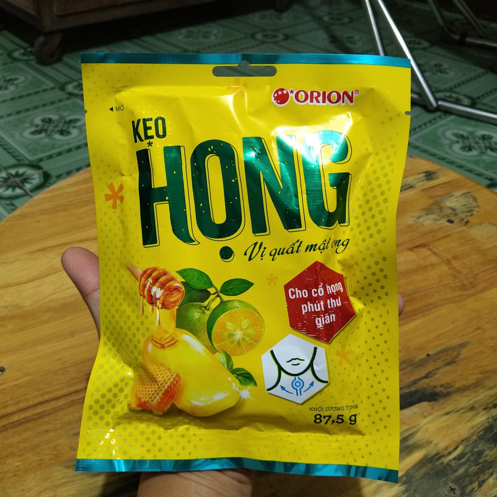 KẸO HỌNG ORION VỊ QUẤT MẬT ONG GÓI 25 VIÊN, MADE IN KOREA GIÚP GIẢM HO, GIẢM VIÊM HỌNG, THÔNG CỔ CỰC SẢNG KHOÁI, CỰC HOT | BigBuy360 - bigbuy360.vn