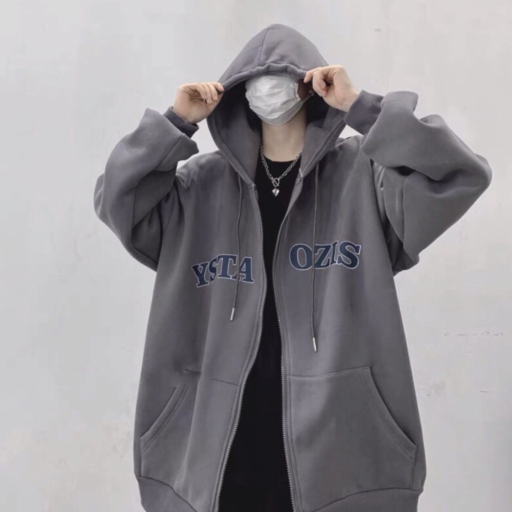 Áo KHOÁC Hoodie OZIS và Ulzzang Unisex 1hitshop | BigBuy360 - bigbuy360.vn