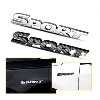 Tem chữ SPORT trang trí xe