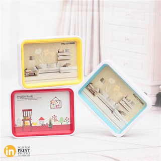 Khung ảnh để bàn 2 mặt dễ thương