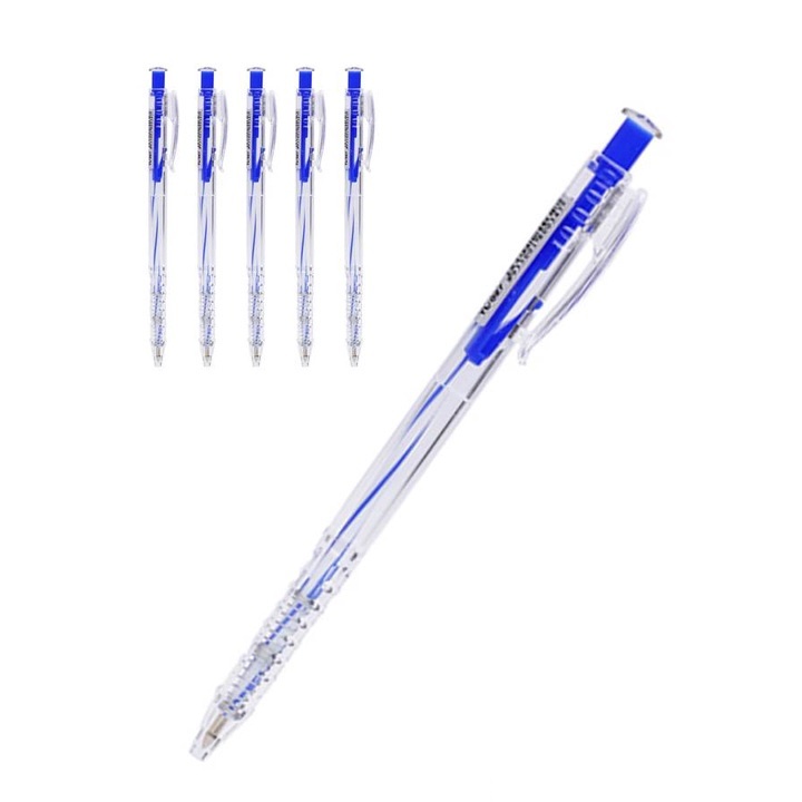 Combo 20 cây viết (1 hộp) - Bút bi mực xanh TL-027 - ngòi 0.5mm