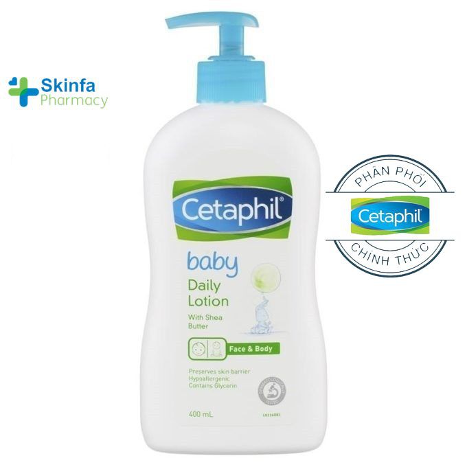 Sữa dưỡng da Cetaphil cho bé - Cetaphil Baby Daily Lotion 400ml-Skinfa.