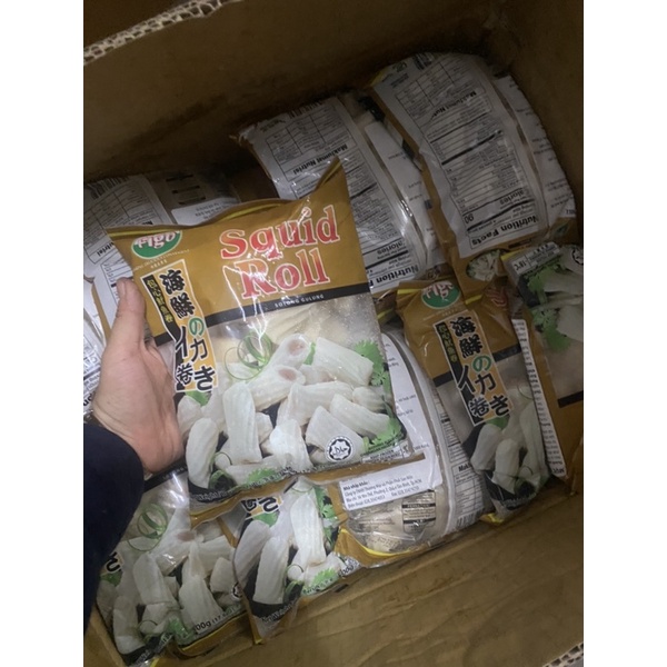 [NOWSHIP _SG]500gr CHẢ MỰC XOẮN CHUẨN HÀNG LOẠI 1 NHẬP KHẨU HIỆU FIGO | BigBuy360 - bigbuy360.vn