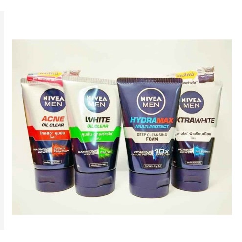 Sữa rửa mặt Nam Nivea Men Thái Lan 100ml
