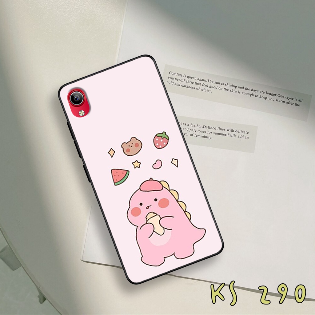 Ốp lưng Vivo Y91c - Vivo Y93 - Ốp in hình khủng long,dinosaur dễ thương